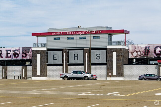 Elmira High School in Elmira NY has a graduation rate of 82 percent which is slightly below the state average.