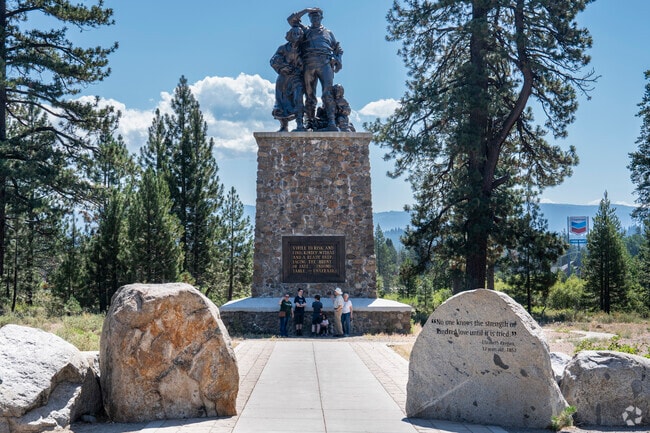 Gateway got its name from the Historic Donner Party and the passage they attempted in town.