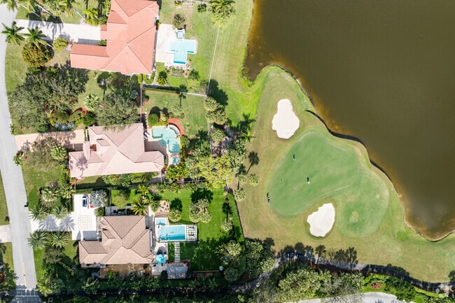 Many of the homes in Ironhorse have golf course views with private pools.
