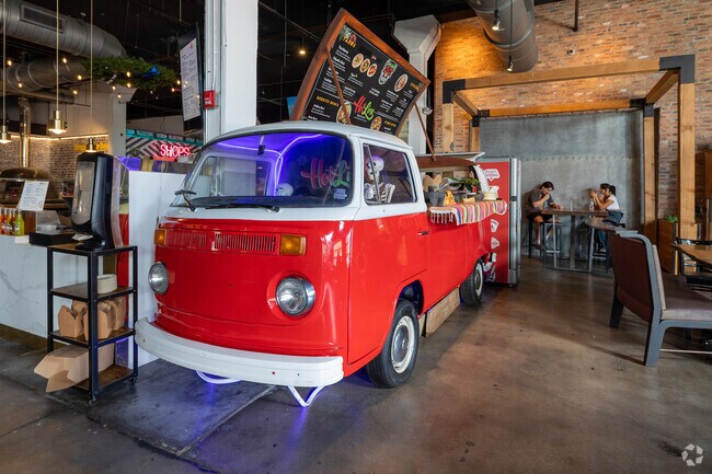 Sistrunk Marketplace has a unique design that represents each individual dining options.