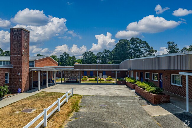 Grays Chapel Elementary School serves just under 500 students.