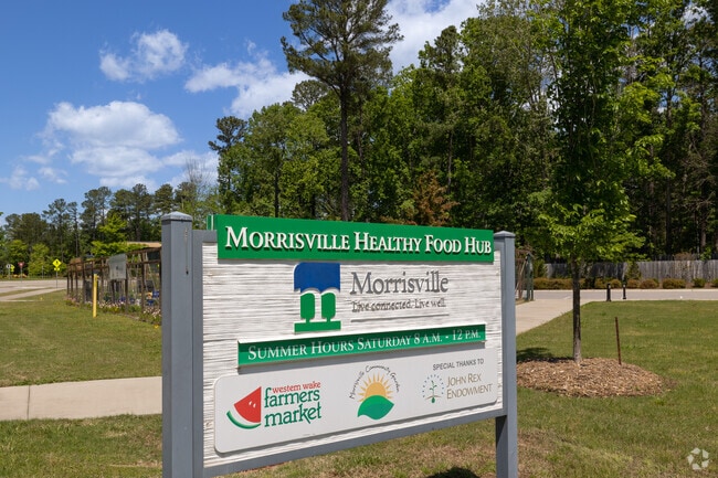 Western Wake Farmer's Market in Morrisville is open Saturdays during the Summer.