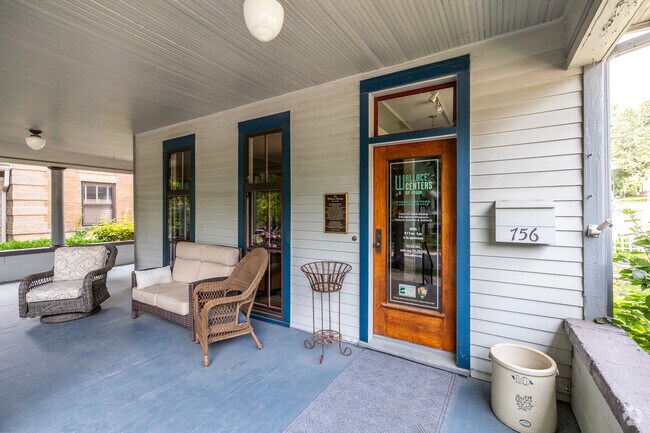 Wallace House is a historical home and landmark in the center of Sherman Hill.