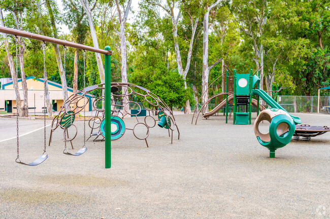 La Madera Elementary School includes a modern, well-maintained playground for children to enjoy.