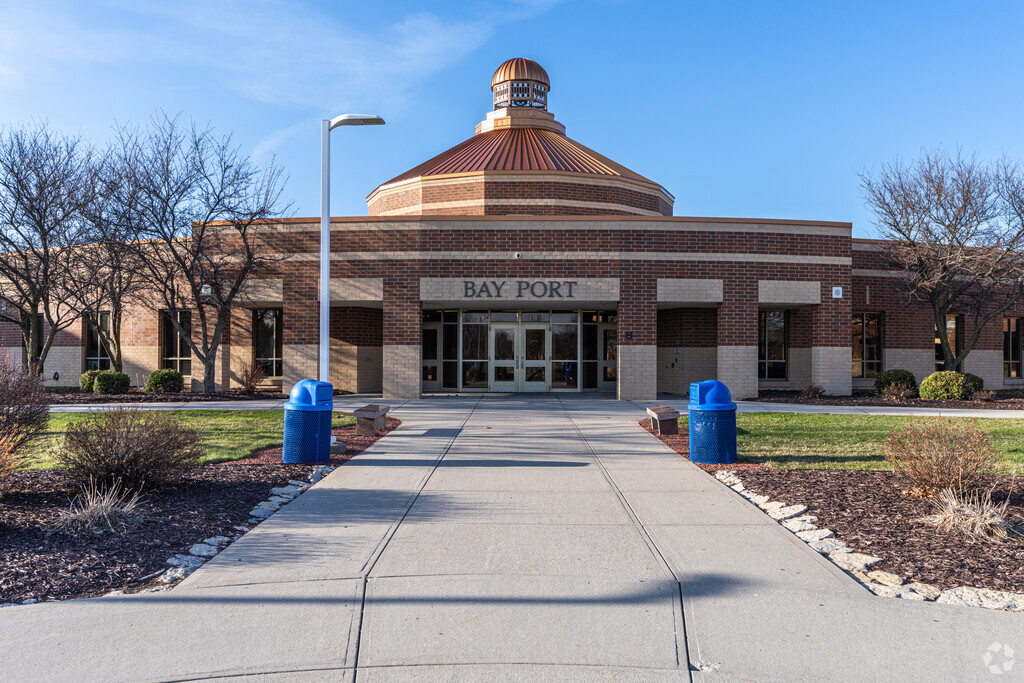 Bay Port High School offers strong academics and championship athletics.