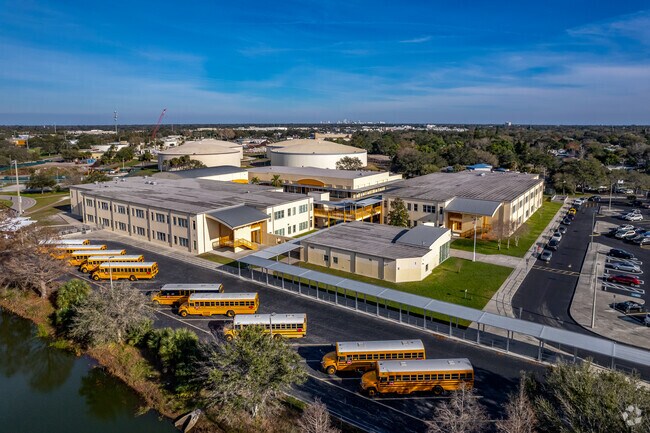 Azalea Middle school is rated a C on niche.