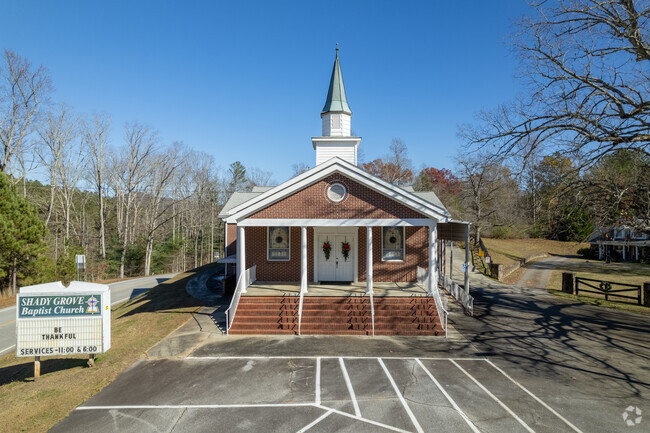 Resident can go to Sunday service at the Shady Grove Church.