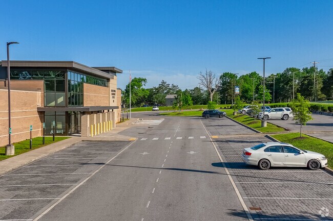 Parents can drop their kids off at Smith Springs Elementary School from all over Nashville.