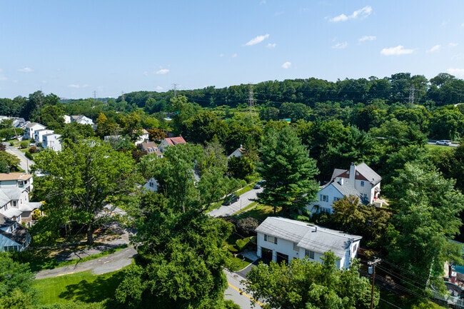 Elmsford is lush with greenery.