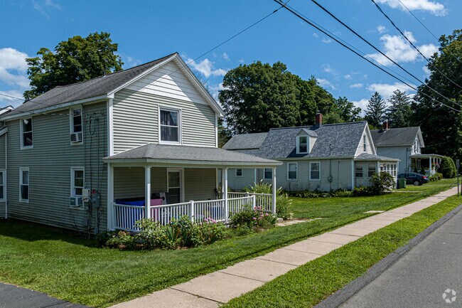 Tariffville homes tend to be from the 19th century.