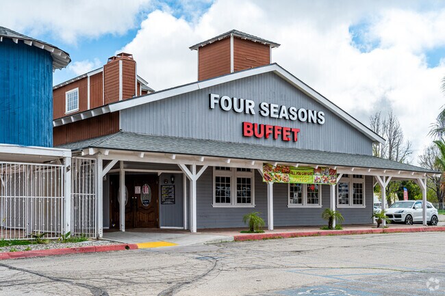 Four Seasons Buffet near Sunrise Ranch offers an all-you-can-eat dining experience in San Jacinto.