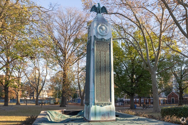 Mount Vernon pays homage to military veterans in Hartley Park.