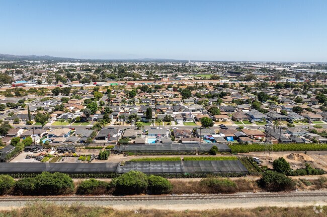 Living in Los Nietos offers a small-town feel with nearby city conveniences.