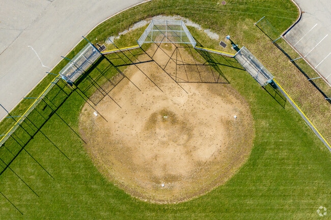 Tucked behind Norwin Middle School is a baseball field for students.