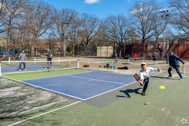 Challenge your friends to a game of Pickleball at Frank Principe Park.