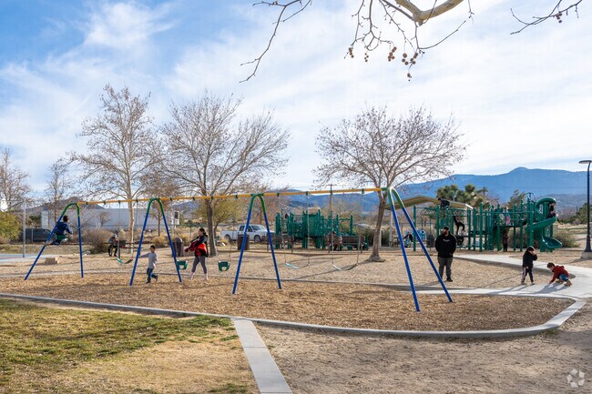 Children and their parents love playing at Phelan Community Park.