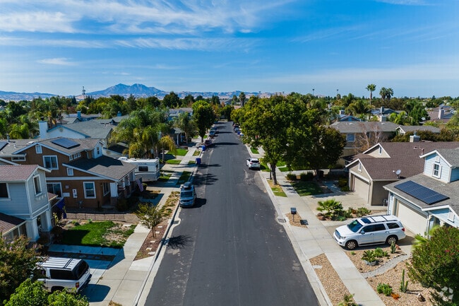 The Garin Ranch neighborhood features a variety of home styles.