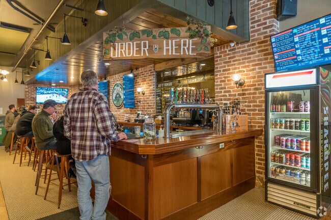 Order counter at shakopee Brewhall