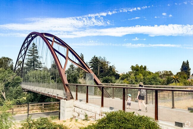 Enjoy a scenic stroll from Kelly Park to Happy Hollow Park & Zoo in Yerba Buena.