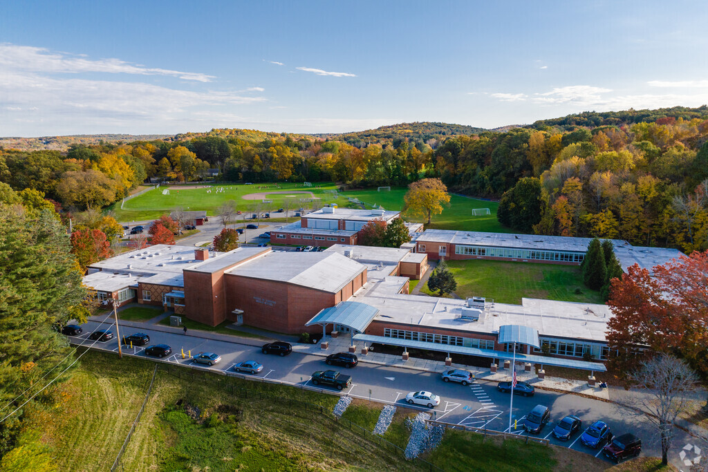 Sarah W. Gibbons Middle School has a large baseball field for its students.