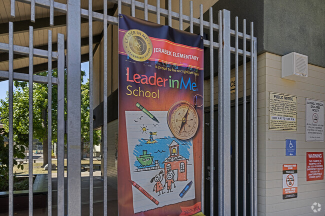 Jerabek Elementary School located in Scripps Ranch is awarded as a Leader in Me School.