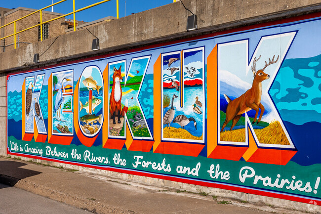 Keokuk is known for diversity: terrain, wildlife, people, and culture.