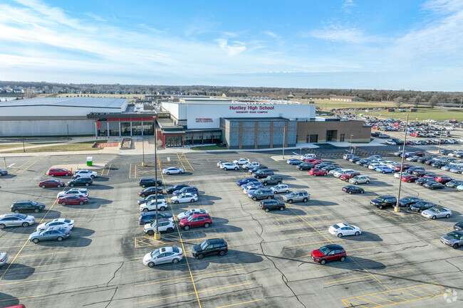 Huntley High School is apart of the Huntley Consolidated School District 158.