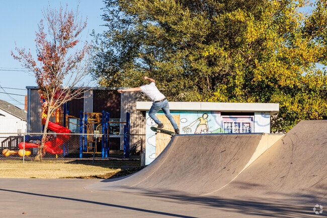 The Joplin Skatepark is a short drive from Grand View.