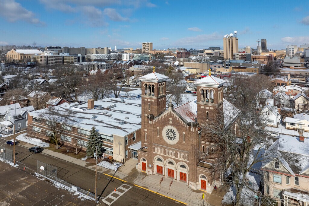 St James Catholic School in Madison is a private religious institution.