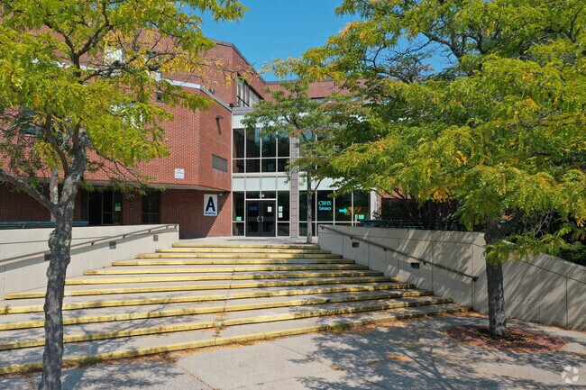 Casco Bay High School serves students from ninth to twelfth grade in North Deering.