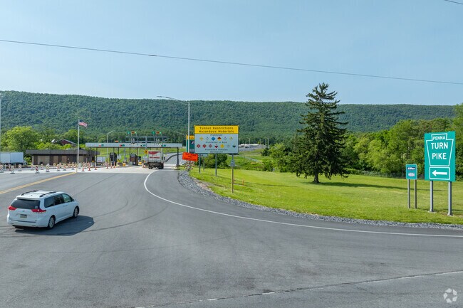 The Pennsylvania Turnpike is accessible approximately 20 miles to the north of Saint Thomas.