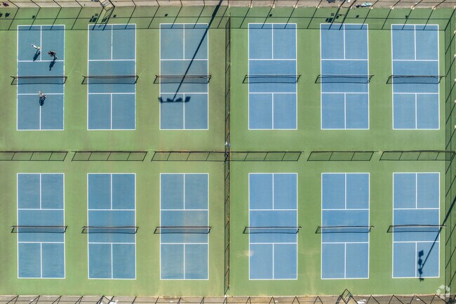 Kirklevington Park features the only pickleball complex in Lexington.