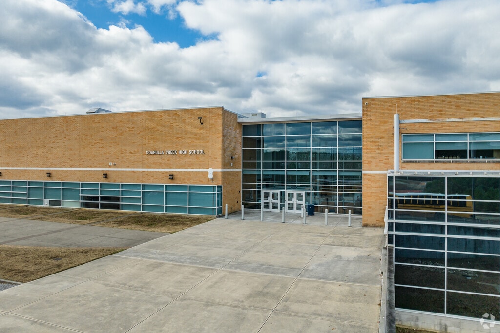 Coahulla Creek High School is located in Dalton GA.