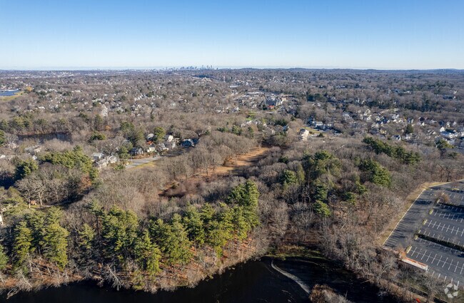 Nature thrives in the Norumbega Park.