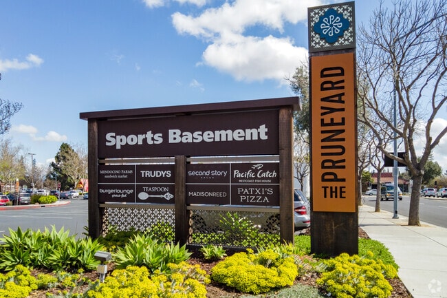 The Pruneyard Shopping Center is just a block away from Downtown Campbell.