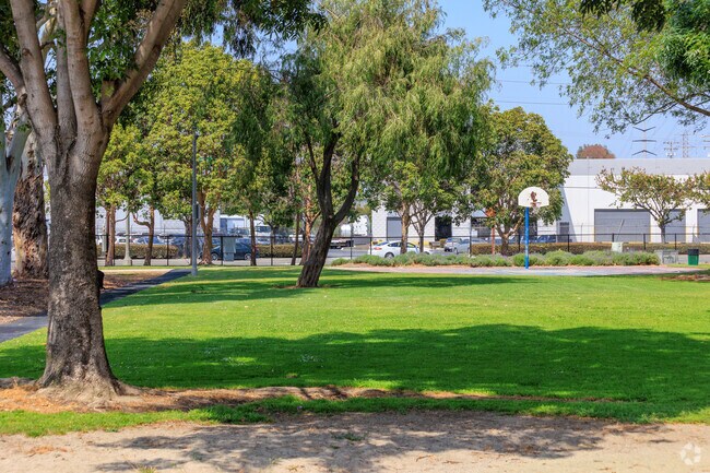 Tanaka Park is a quiet oasis for the locals in Long Beach.
