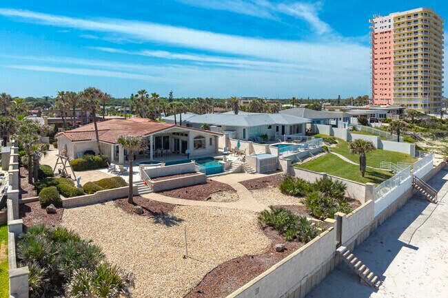 Some homes in Daytona Beach Shores offer direct beach access from their own backyards.