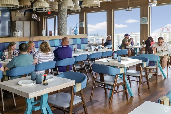 The Wicked Tuna restaurant has an expansive menu for families in Downtown Myrtle Beach.