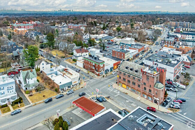 On the north end of Montclair, New Jersey, the community of Upper Montclair boasts train access to New York and a walkable strip of stores and restaurants.