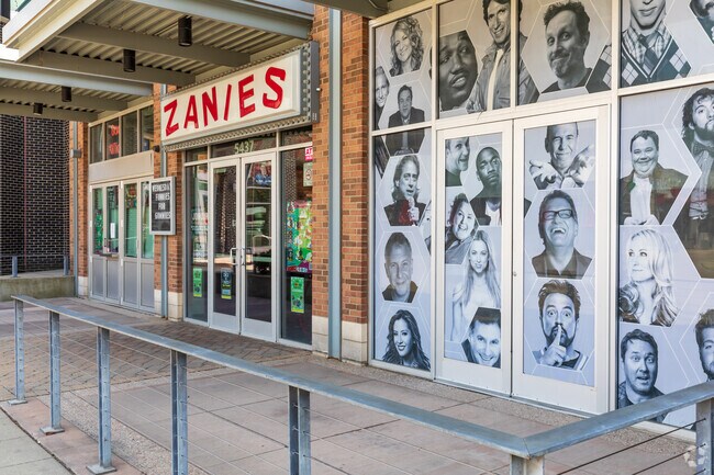 When it comes to fun and leisure, another big amenity is Zanies Comedy Club.