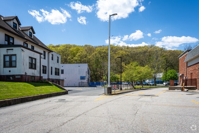 Step into the courtyard of the Islamic School of Rhode Island in West Warwick.