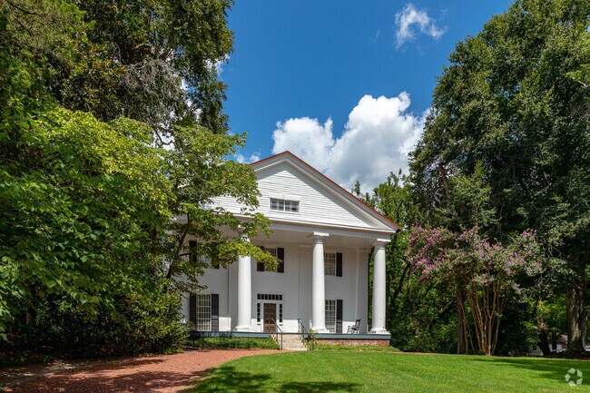 Bulloch Hall is the home to the parents of Theodore Roosevelt, the 26th President in Roswell.