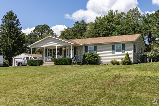 Mahanoy features ranch-style homes with spacious lots and detached garages.