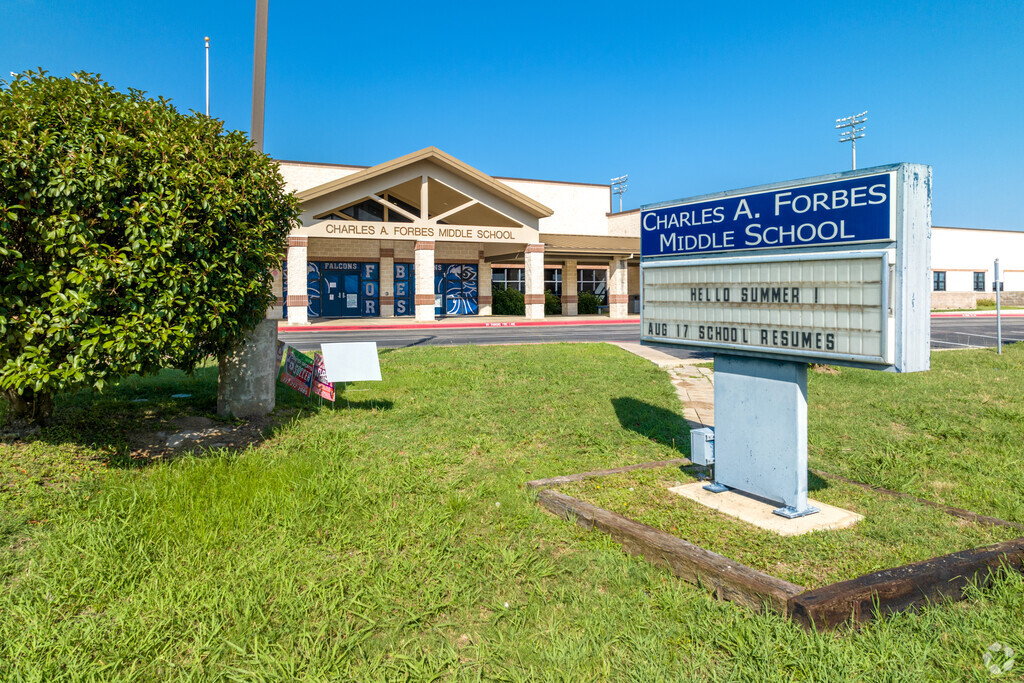 Shot Of Charles A Forbes Middle School