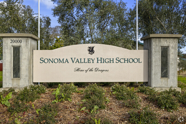 Sonoma Valley High School, a community of achievers.