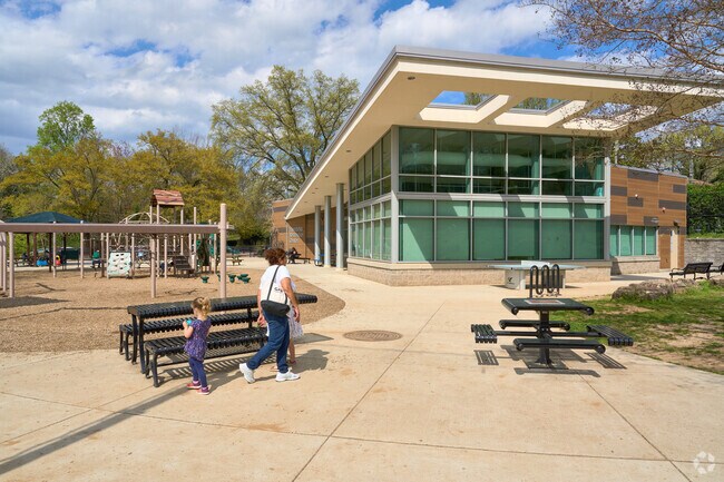 Turtle Park offers many outdoor amenities to the local residents of American University Park.