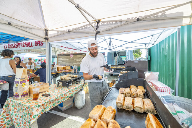 Grab a hearty breakfast burrito from the Downtown Phoenix Farmers Market for a quick bite.