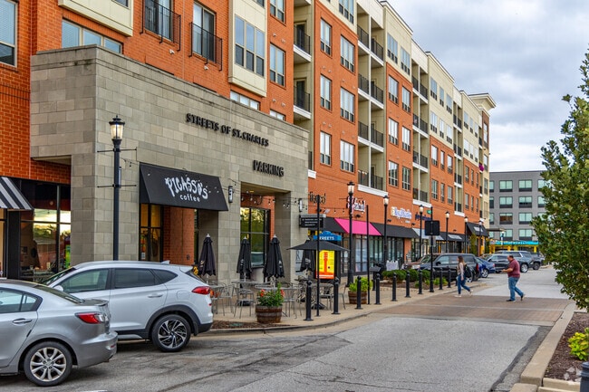 The Streets of St Charles offers an abundance of modern retail within a quick drive of Heritage.