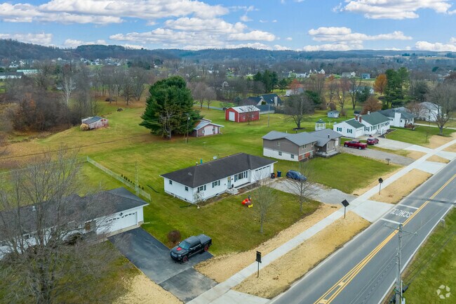 Single family homes line the streets of Madison.