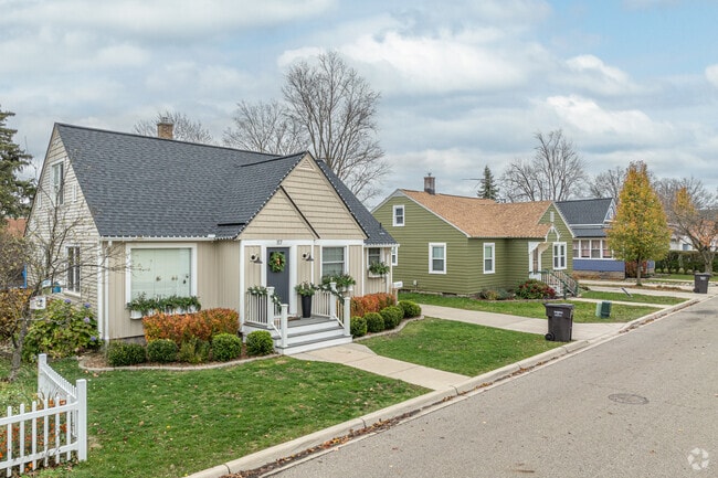 Zeeland contains a wide variety of homes, big and small.
